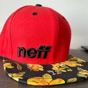 Red Neff Snapback